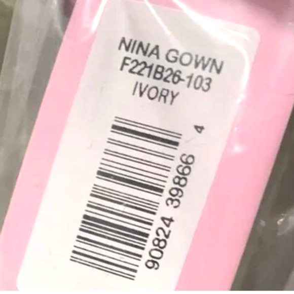 SACHIN + BABI Dress Size 14 Evening Gown NEW Nina Cream Lace Maxi Long Ivory - Picture 3 of 10